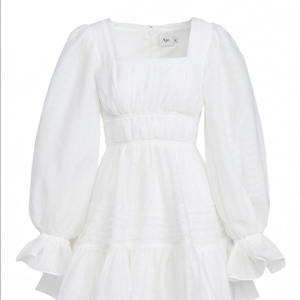 🌼Aje White Impression dress US Size 4 AUS size 8🌼